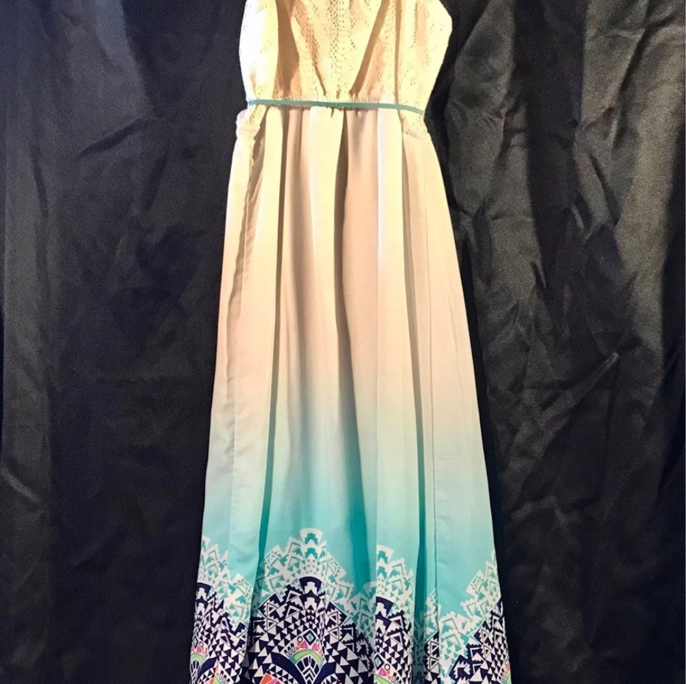 Paper Doll Girls Long Sleeveless Dress